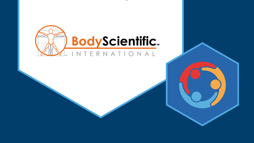 Body Scientific and RDEISE logo on blue background